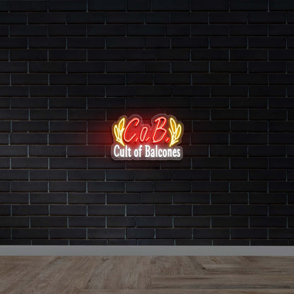 Cult of Balcones - Premium Neon Artwork