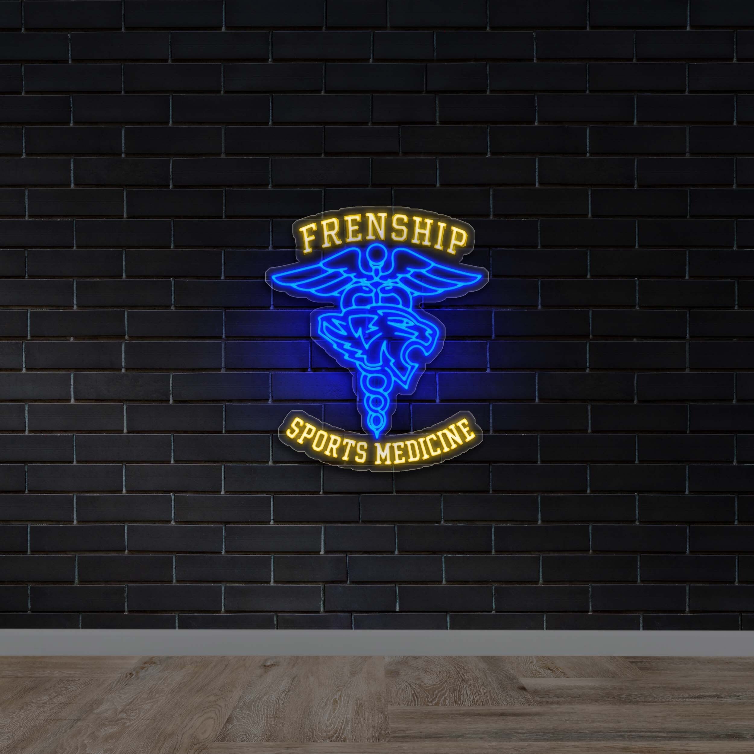 FRENSHIP SPORTS MEDICINE - Premium Neon Artwork