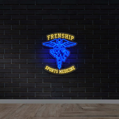 FRENSHIP SPORTS MEDICINE - Premium Neon Artwork