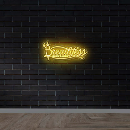 Breathless Event Center - Premium Neon Artwork