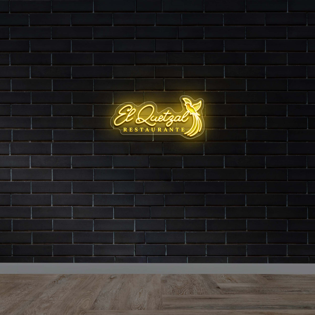 El Quetzal Restaurante - Premium Neon Artwork