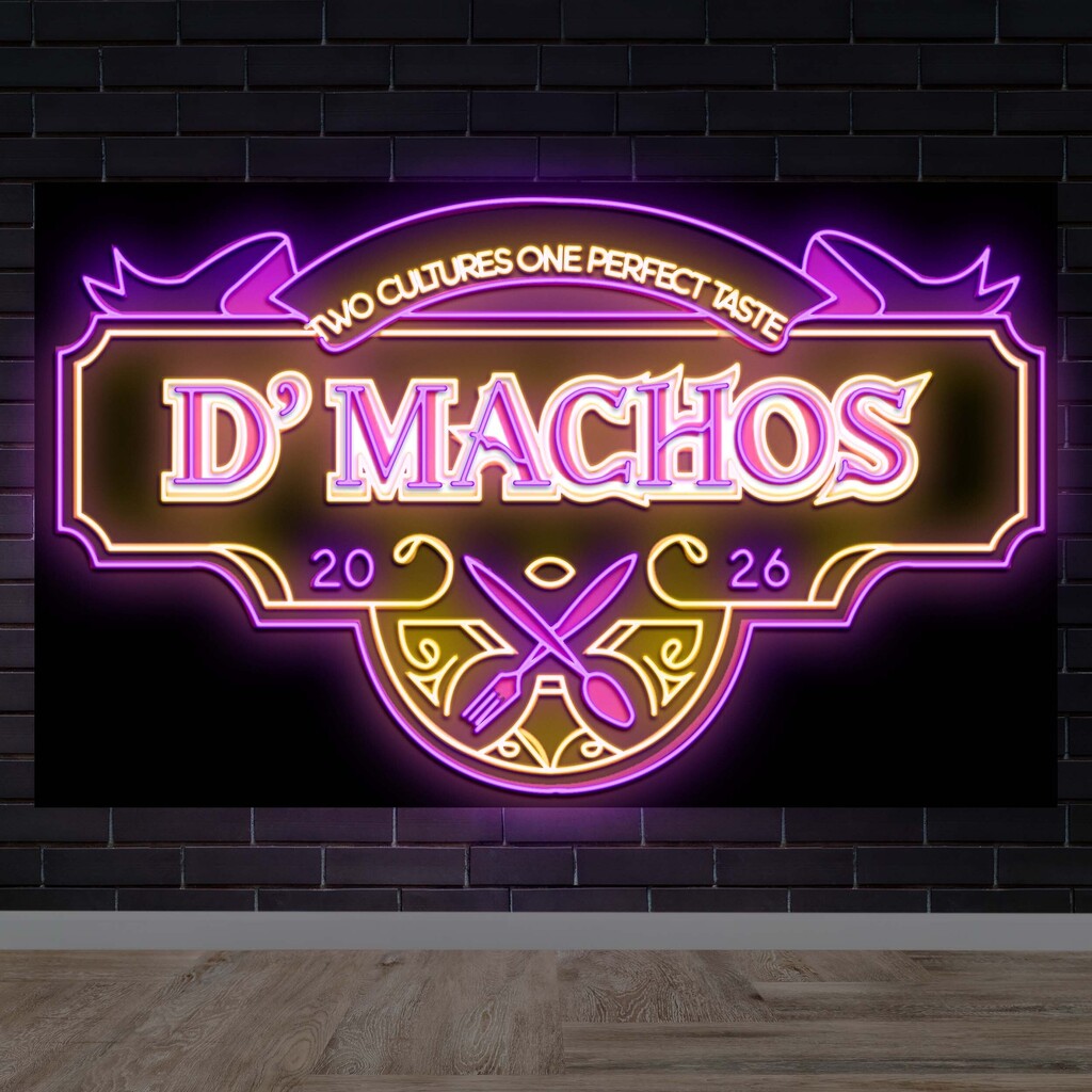 D'Machos - Premium Neon Artwork