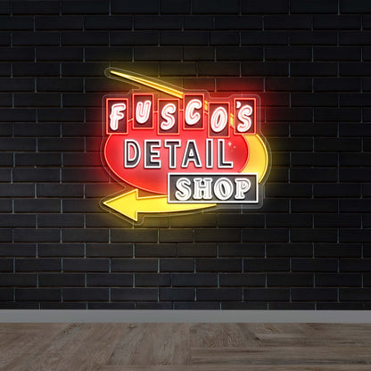 FUSCO'S DETAIL SHOP - Premium Neon Artwork