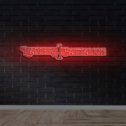 LADDER BATTALION -  Premium Neon Artwork