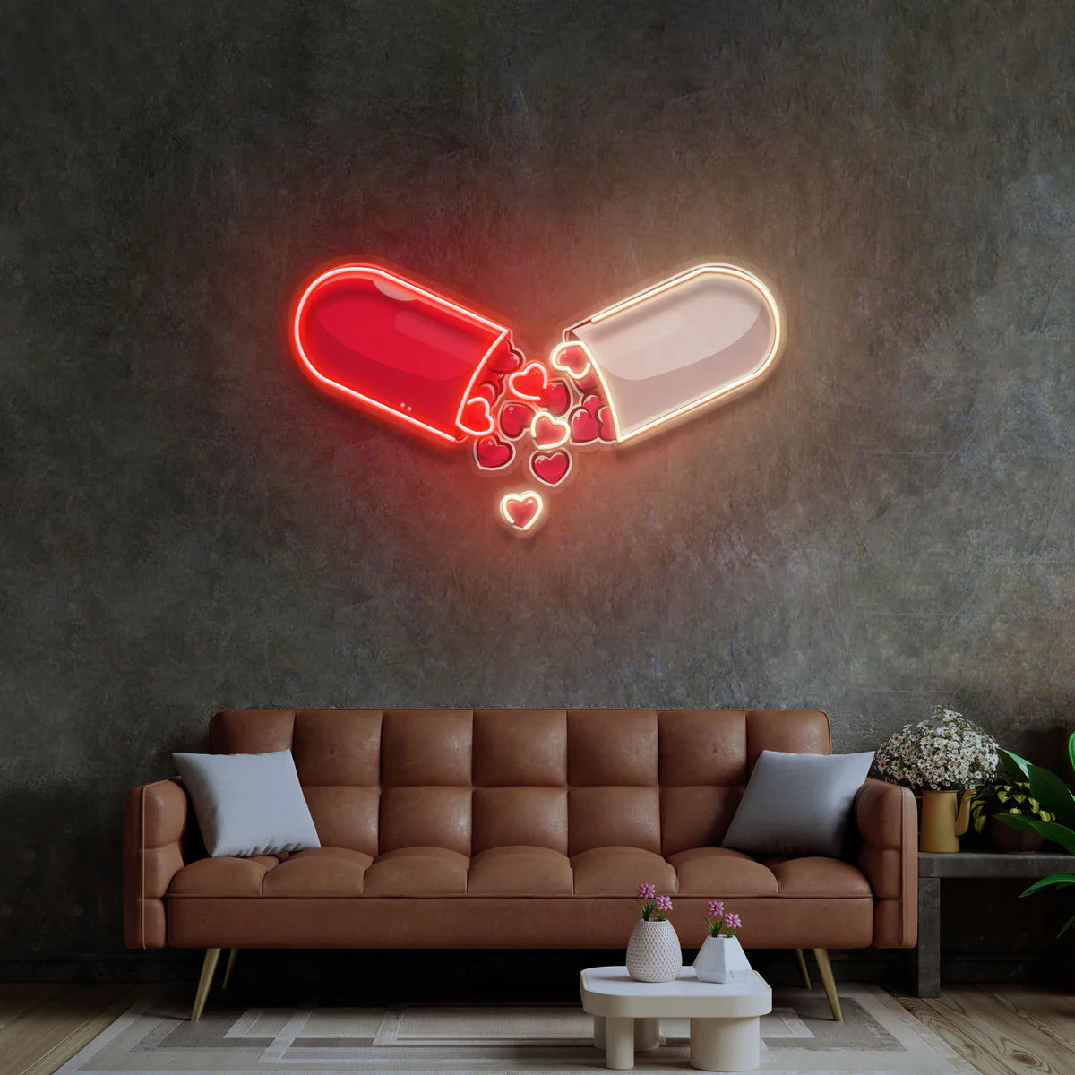 Love Capsule - Premium Neon Artwork