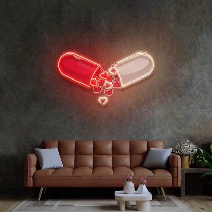 Love Capsule - Premium Neon Artwork