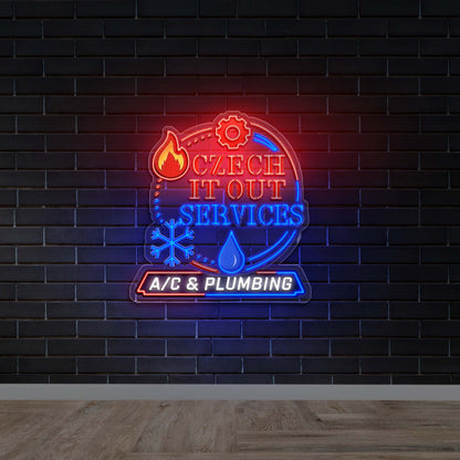 CZECH IT OUT SERVICES - Premium Neon Artwork