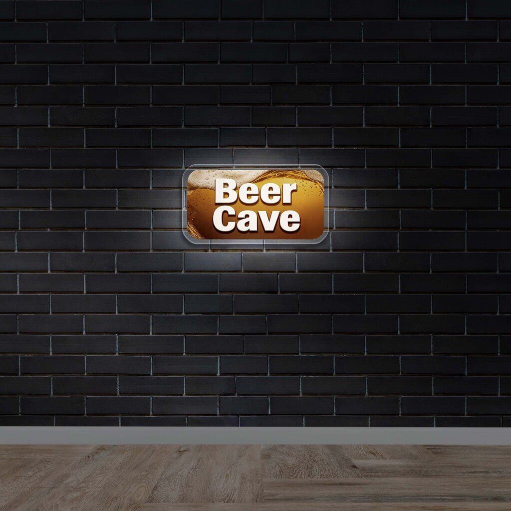 Backlit Drink Display Signs - Premium Neon Artwork
