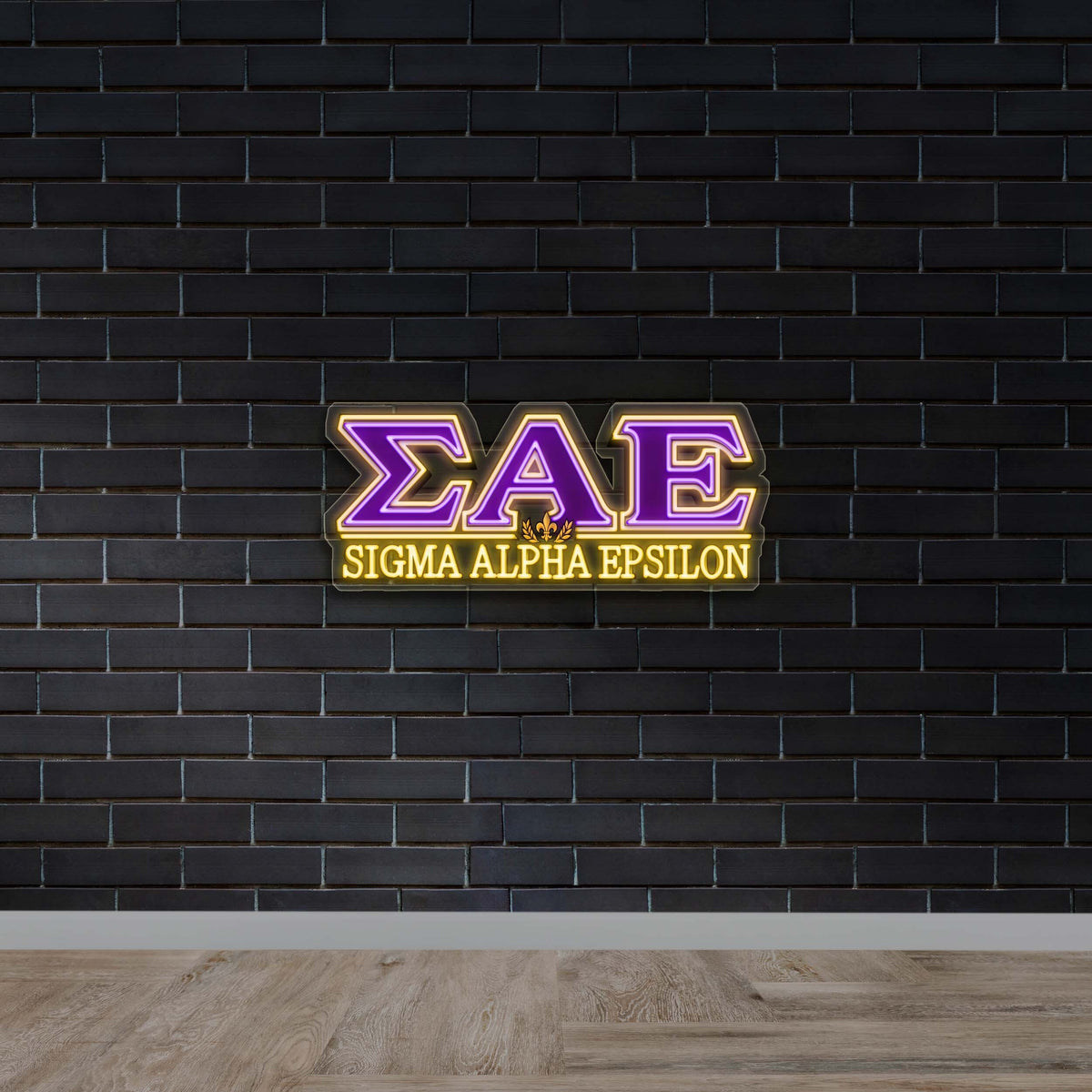 Sigma Alpha Epsilon - Premium Neon Artwork
