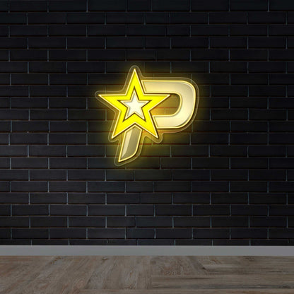 Star P - Premium Neon Artwork