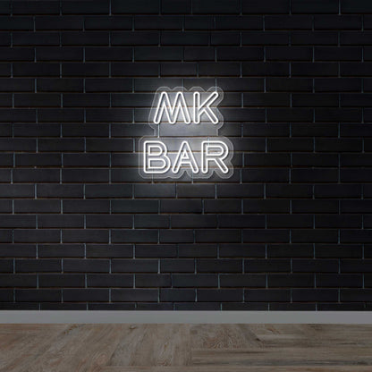 MK BAR - Premium Neon Artwork