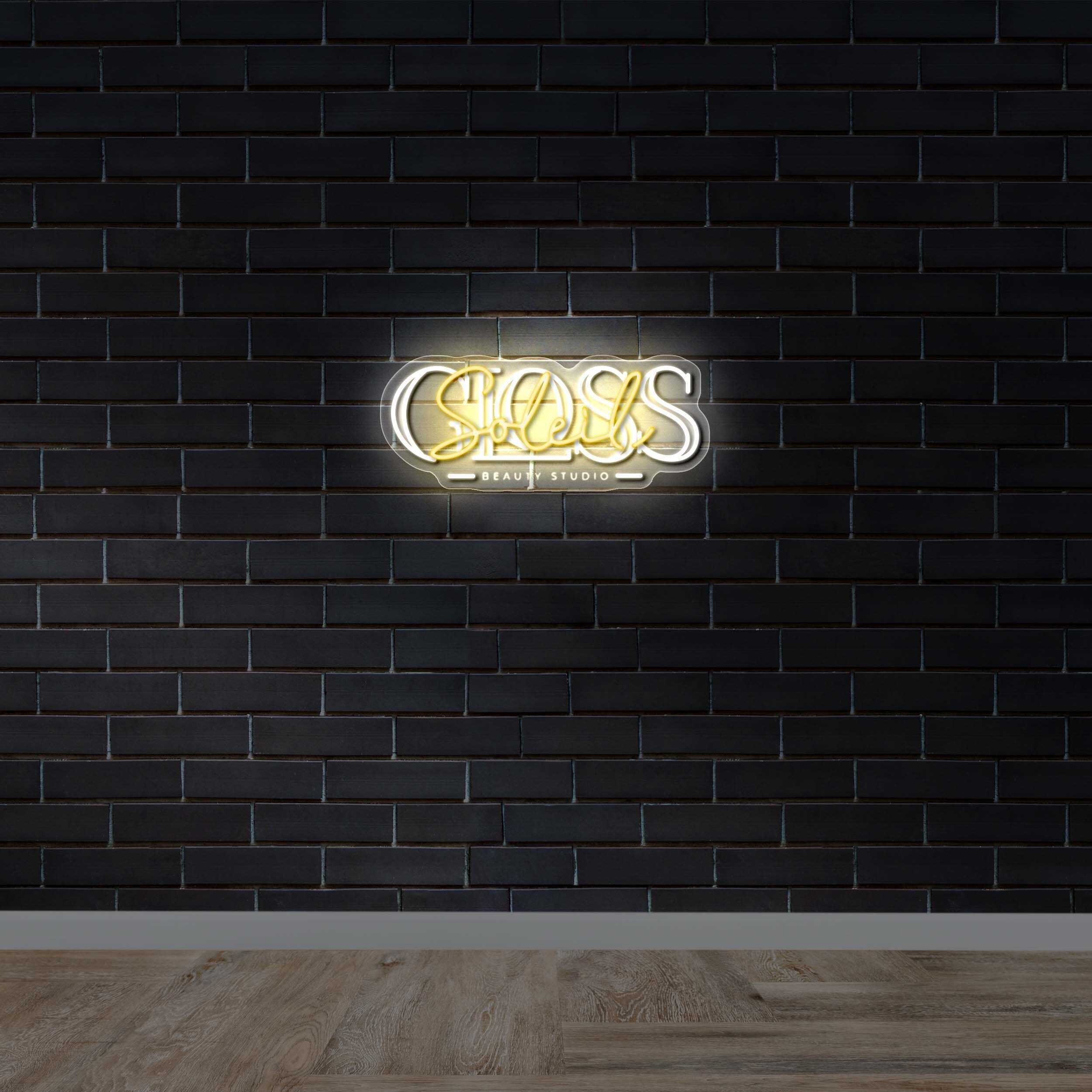GLOSS SOLEIL - Premium Neon Artwork