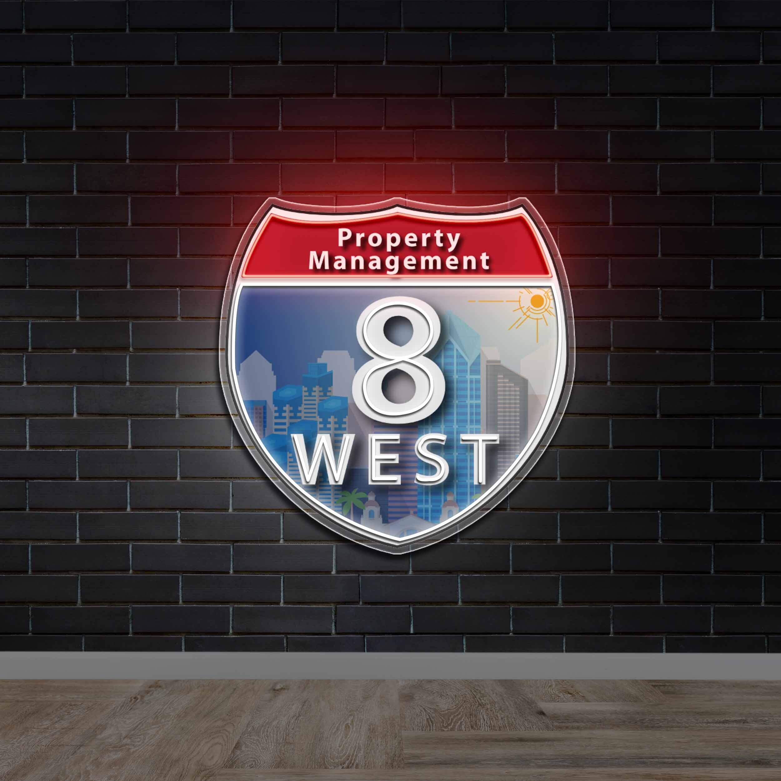 8 West - Premium Neon Artwork