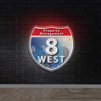 8 West - Premium Neon Artwork
