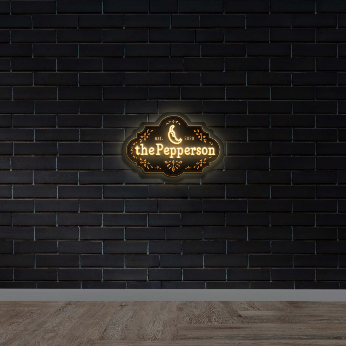 the Pepperson - Premium Neon Artwork