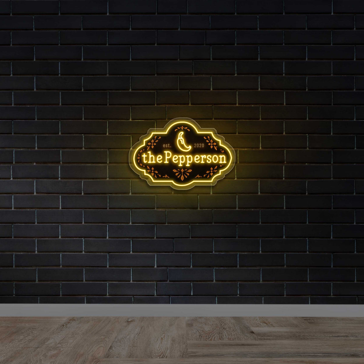 the Pepperson - Premium Neon Artwork