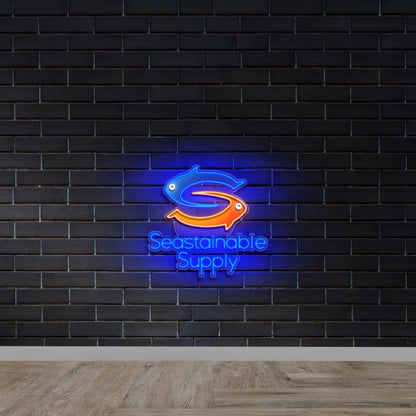 Seastainable Supply - Premium Neon Artwork