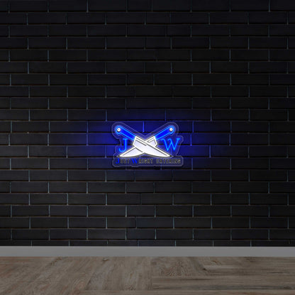Just Wright Catering - Premium Neon Artwork