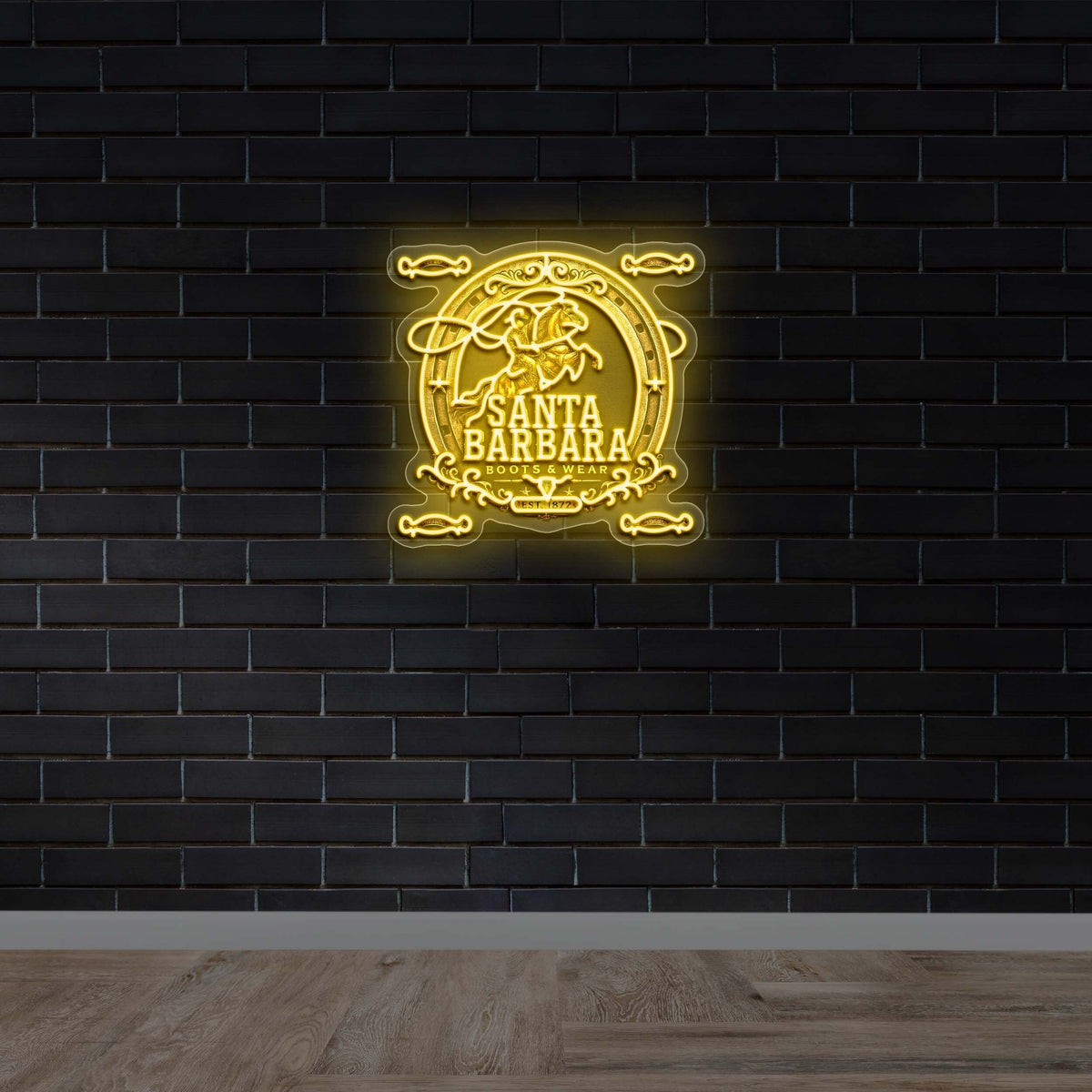 SANTA BARBARA - Premium Neon Artwork