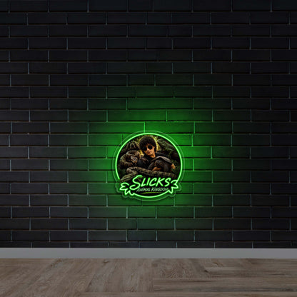 Slicks Animal Kingdom - Premium Neon Artwork