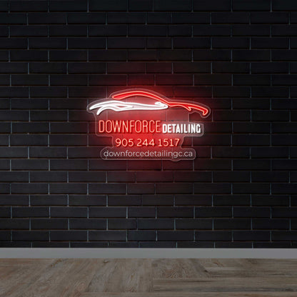 DOWNFORCE DETAILING - Premium Neon Artwork