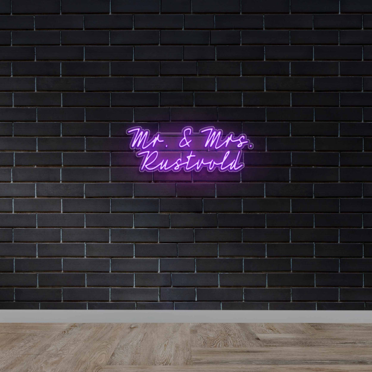 Mr. & Mrs. Rustwald - Premium Neon Artwork