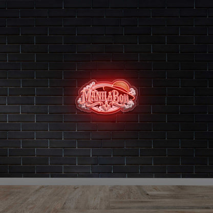 Manila Boii - Premium Neon Artwork