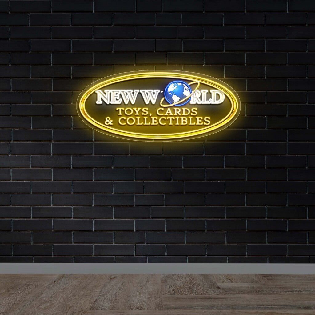 NEW WORLD (version 2) - Premium Neon Artwork