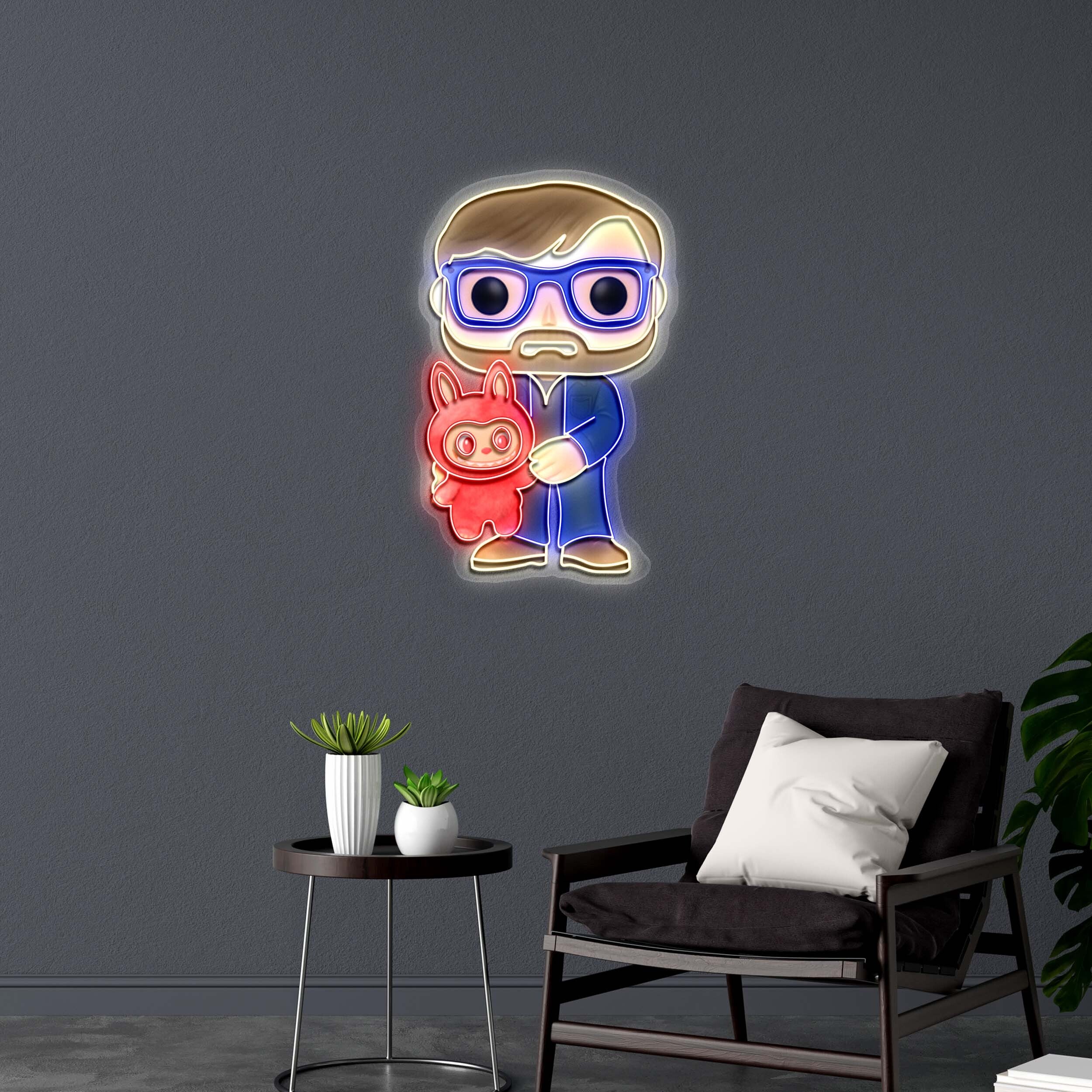 Funko Pop | 2nd Version - Premium Neon Artwork