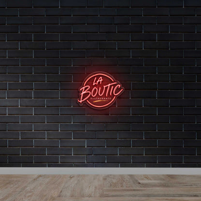 La Boutic Restaurante - Premium Neon Artwork