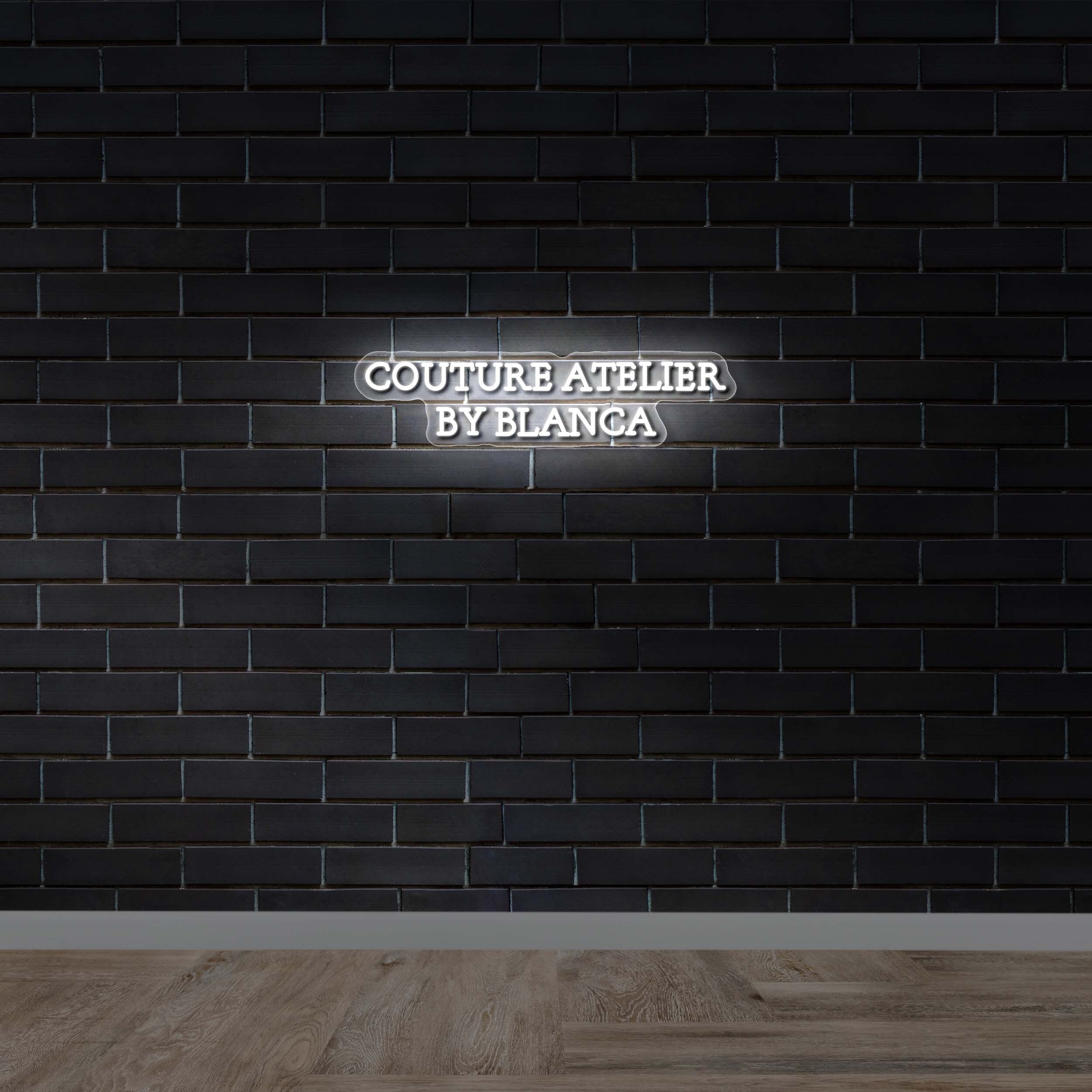 Couture Atelier By Blanca | Text Only - Premium Neon Artwork