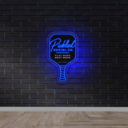 Pickled Social Co. - Premium Neon Artwork