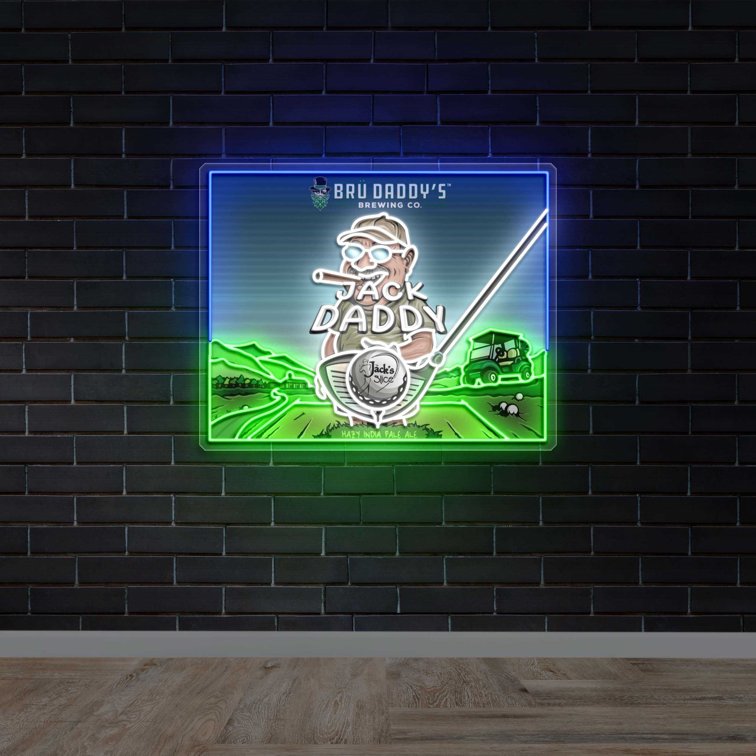 Jack Daddy Hazy IPA Neon Artwork - Premium Neon Artwork