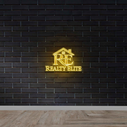 REALTY ELITE - Premium Neon Artwork