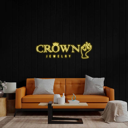 Crown Jewelry - Premium Neon Artwork