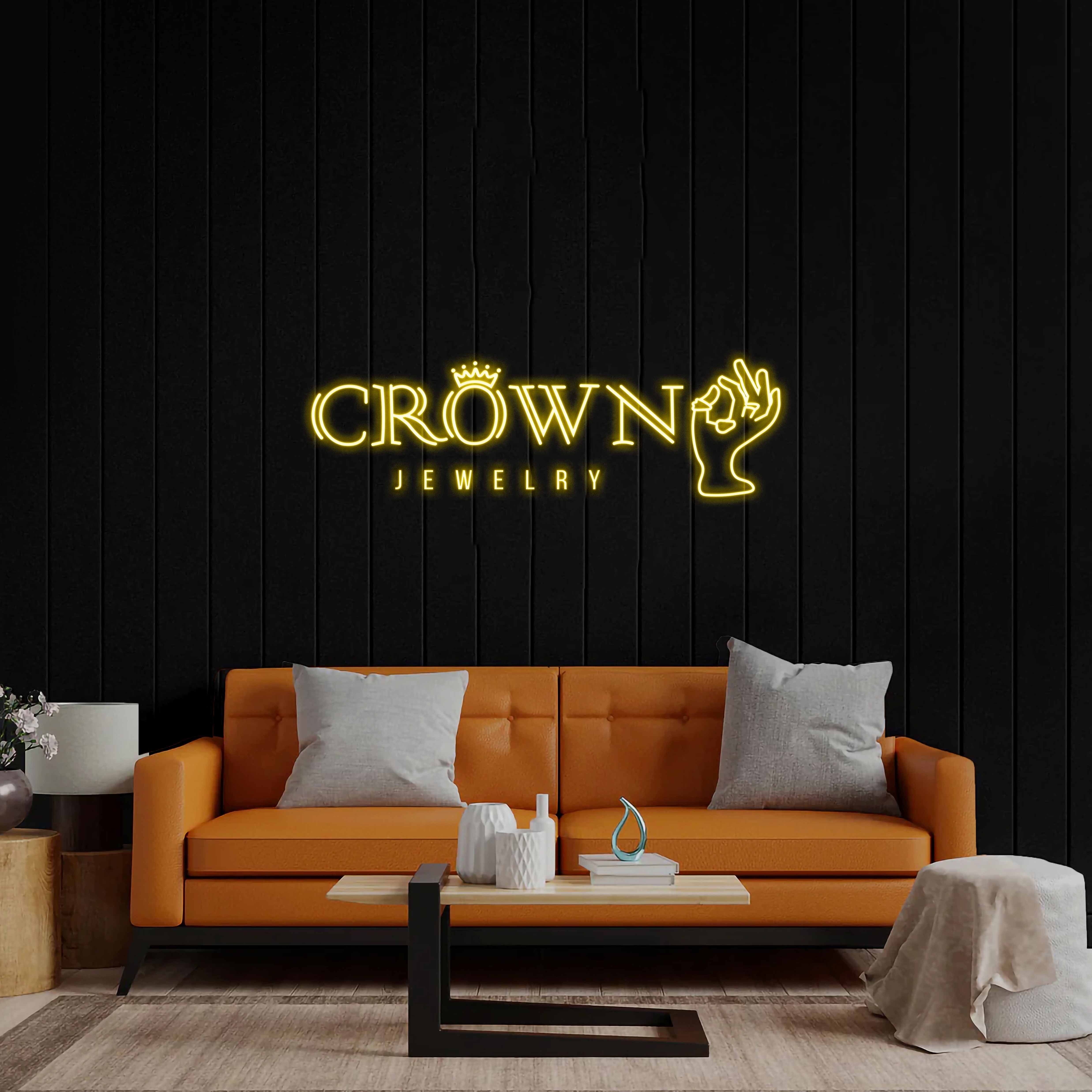 Crown Jewelry - Premium Neon Artwork