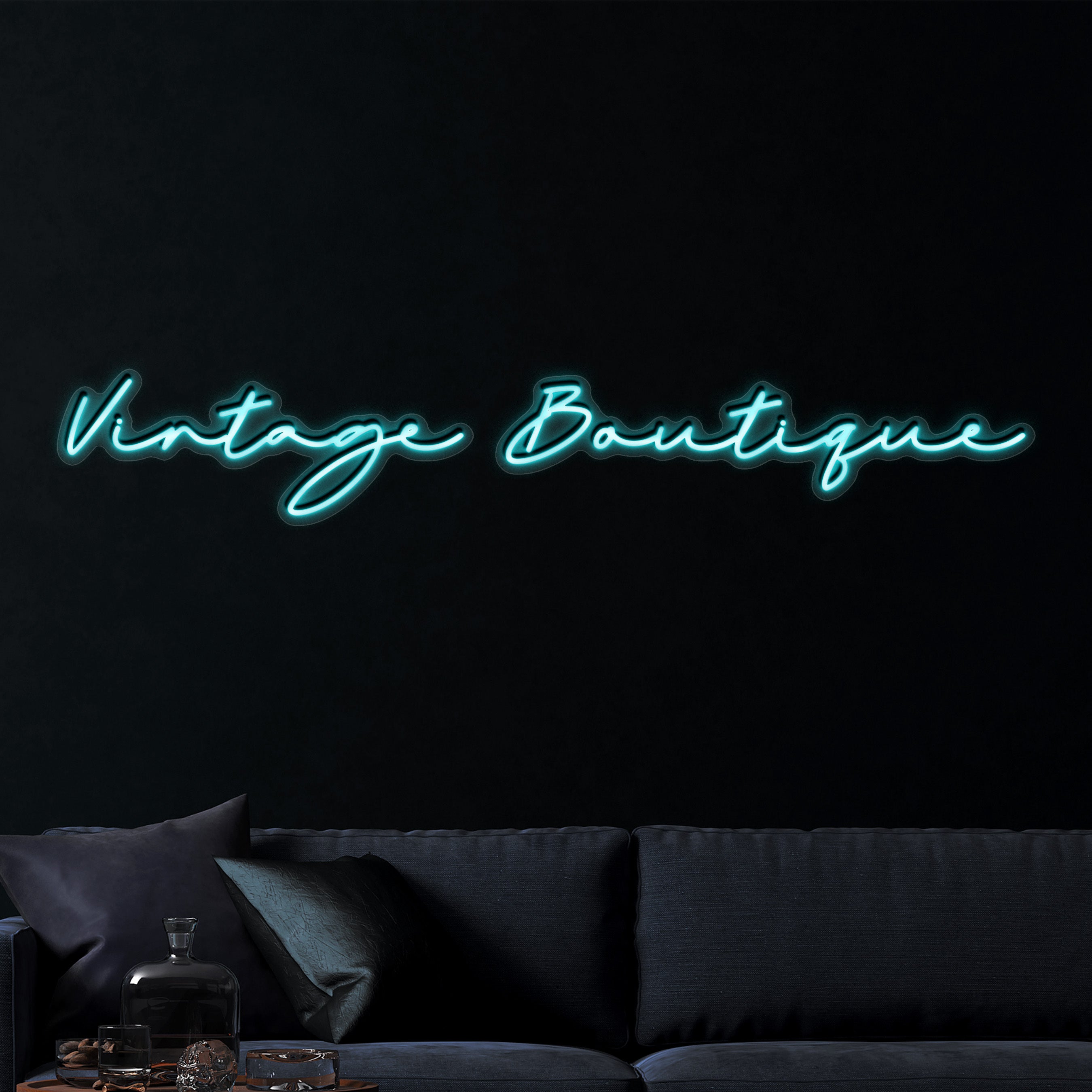 Vintage Boutique - Premium Neon Artwork