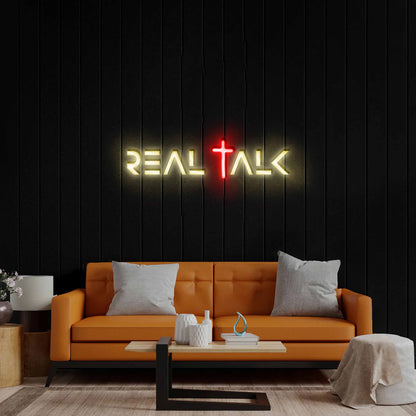 Real Talk - Premium Neon Artwork