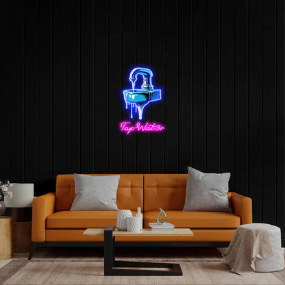 TapWat3r - Premium Neon Artwork
