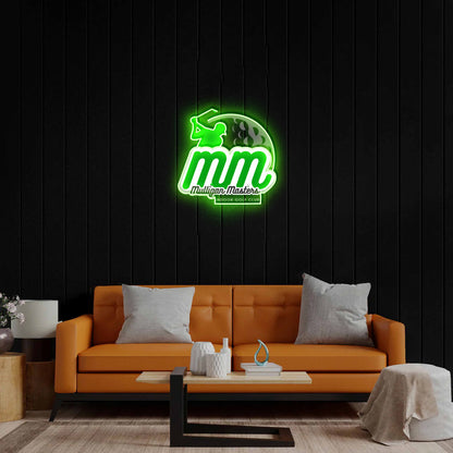 Mulligan Masters - Premium Neon Artwork