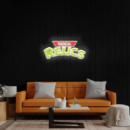 Radical Relics - Premium Neon Artwork