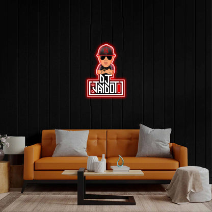 Dj Jay Dot - Premium Neon Artwork