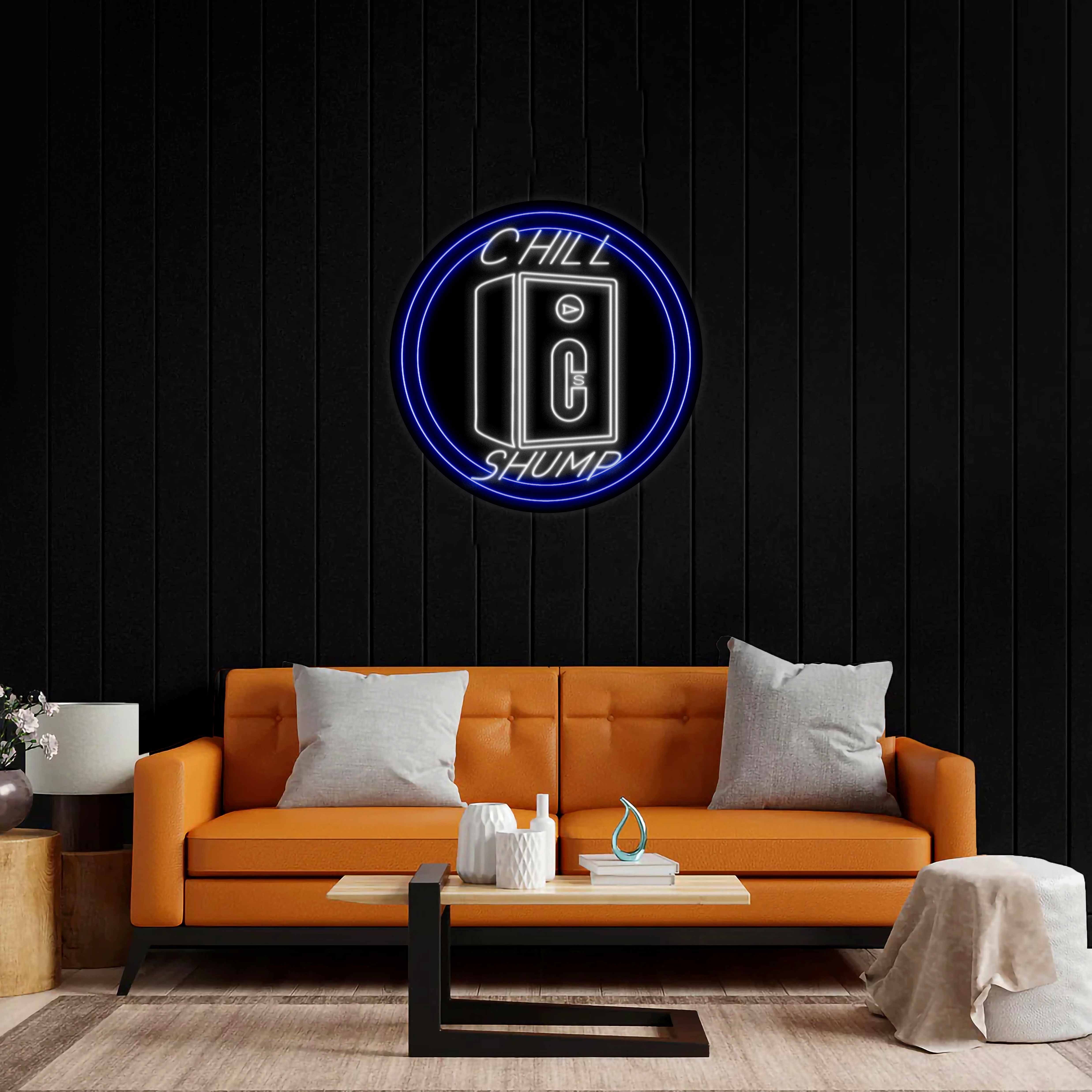Chill Shump - Premium Neon Artwork