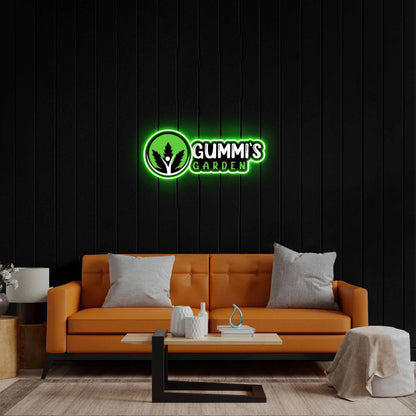Gummi's Garden - Premium Neon Artwork