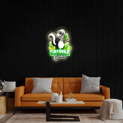 Skunkz Exotics - Premium Neon Artwork
