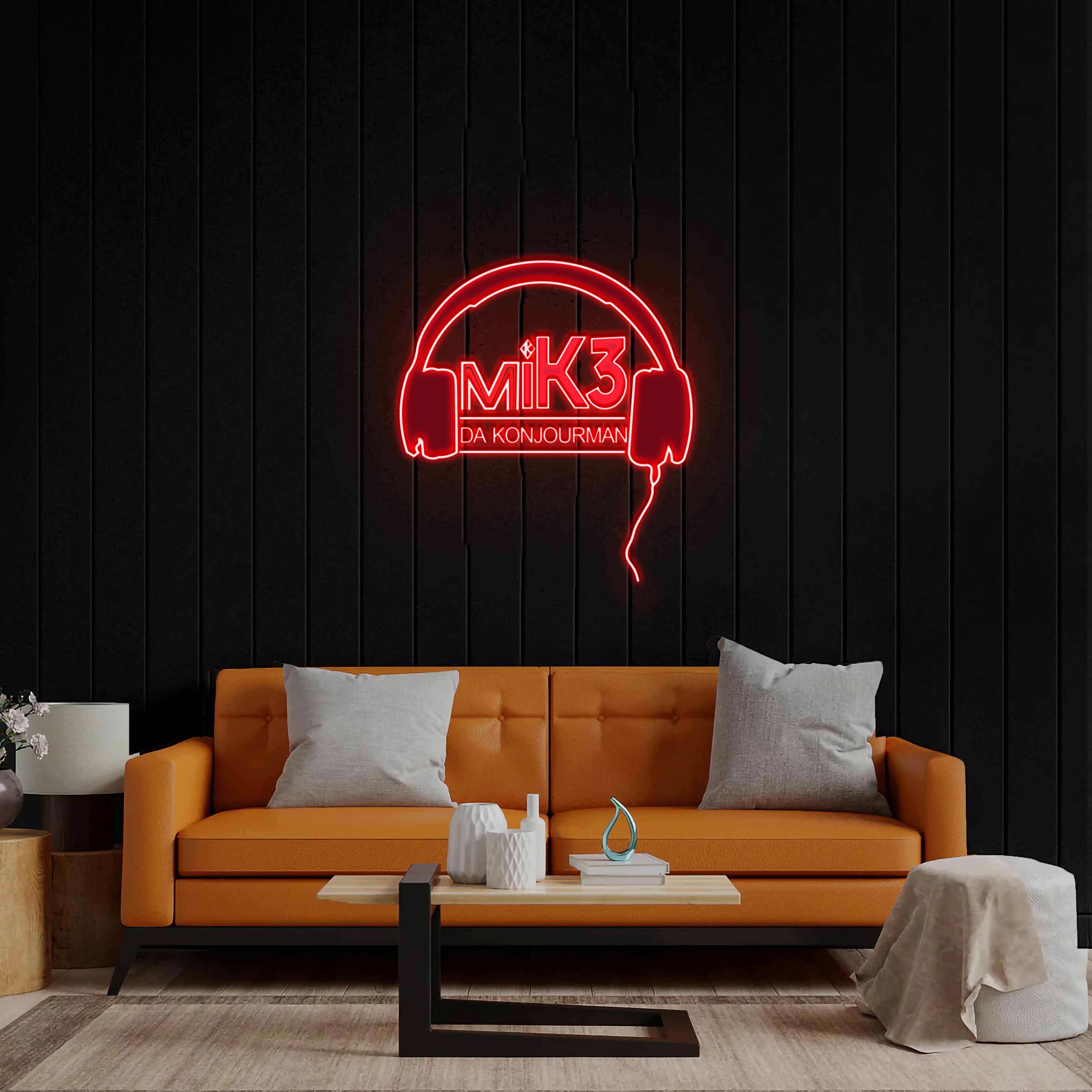 Mik3 - Premium Neon Artwork