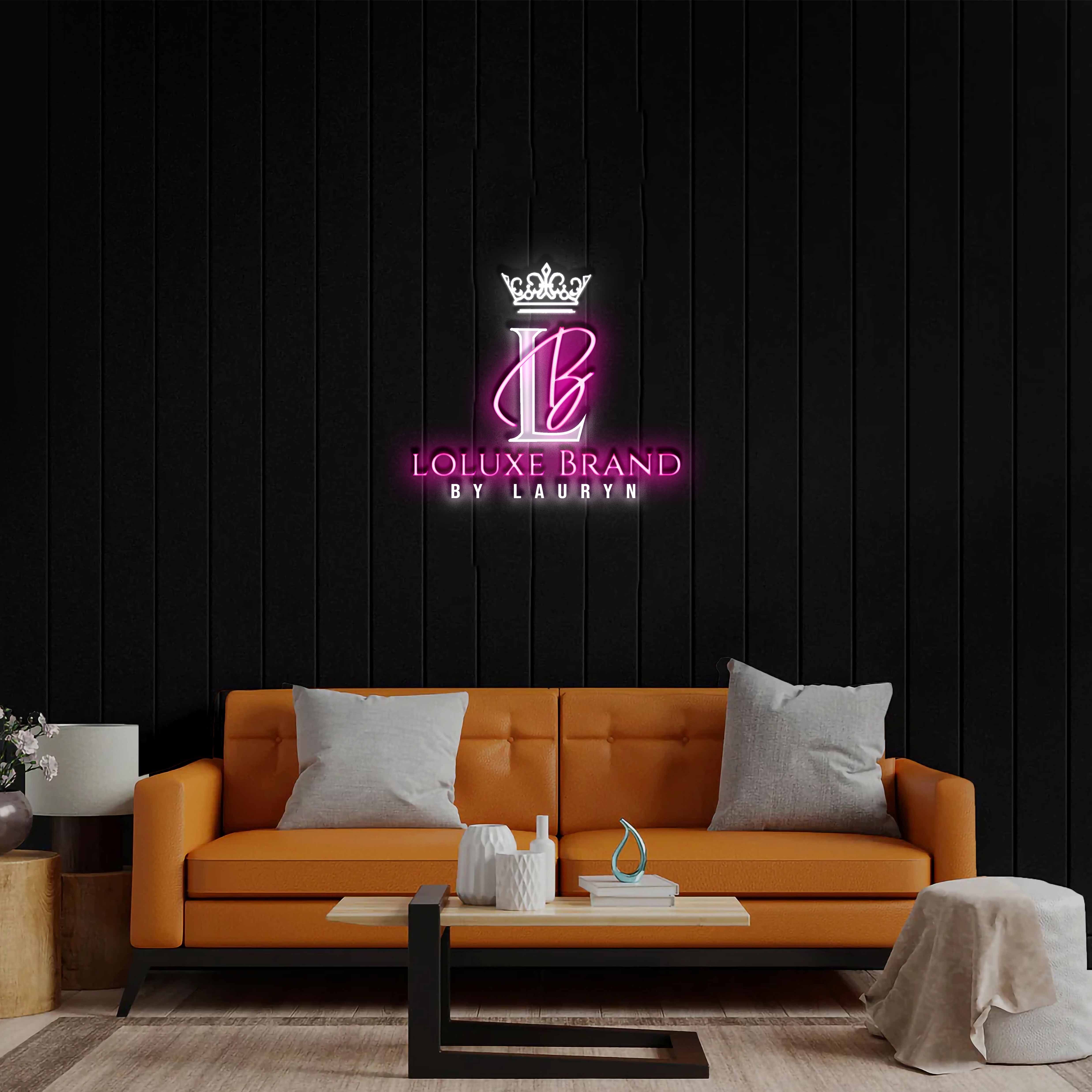 Loluxe Brand - Premium Neon Artwork