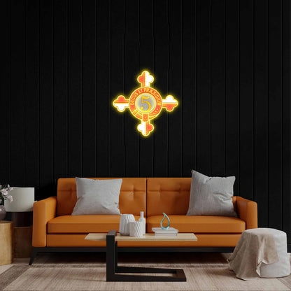 Military Insignia - Premium Neon Artwork