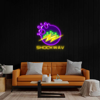 SHOCKWAV - Premium Neon Artwork