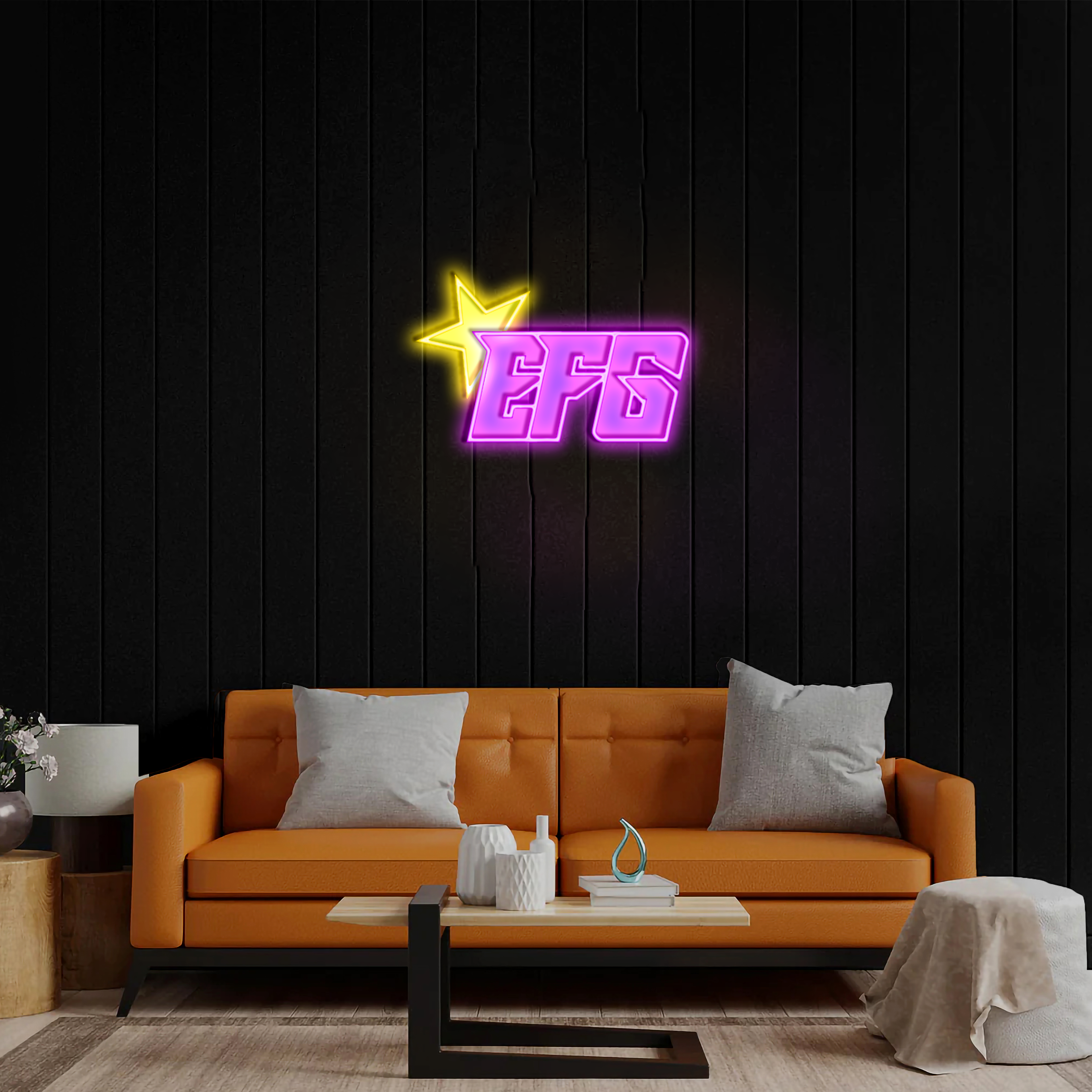 EFG - Premium Neon Artwork